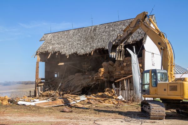 Barn Demolition in Harrisburg