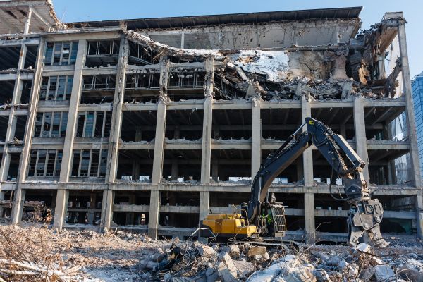 Commercial Building Demolition in Harrisburg